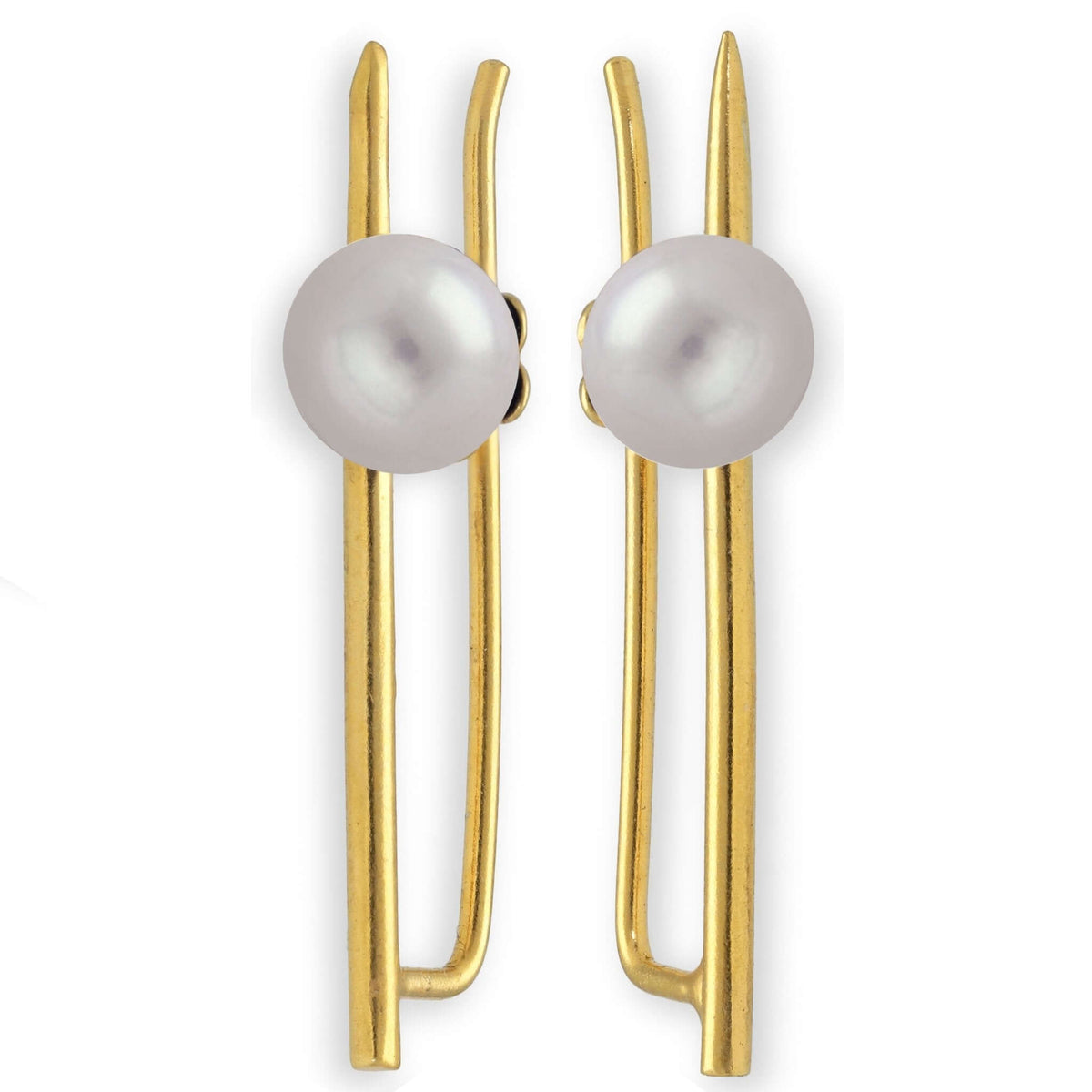 Earrings Pins Pearls Silver 925 - Emmanuela – Emmanuela 