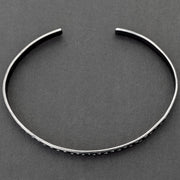 Handmade 925 sterling silver Cuff bracelet for men Emmanuela - handcrafted for you