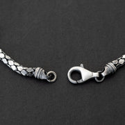 Handmade 925 sterling silver Dainty bracelet for men Emmanuela - handcrafted for you