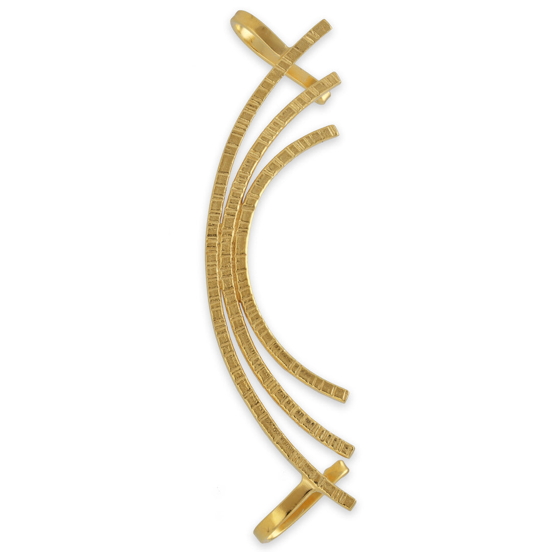 Anting cuff lengkung lelaki