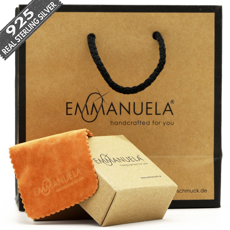 Κρεμαστά τριγωνικά σκουλαρίκια - Emmanuela - handcrafted for you®