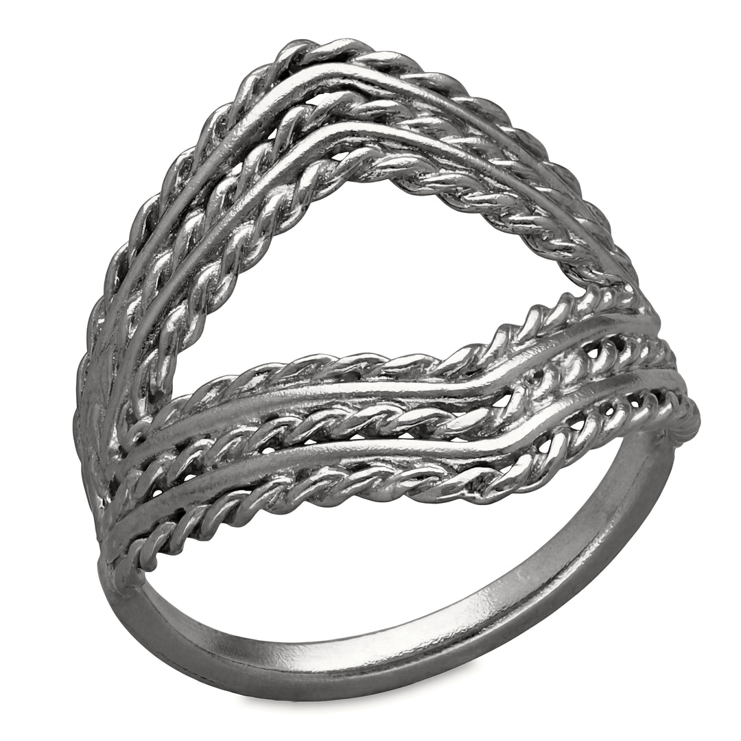 "Rhombus" ring