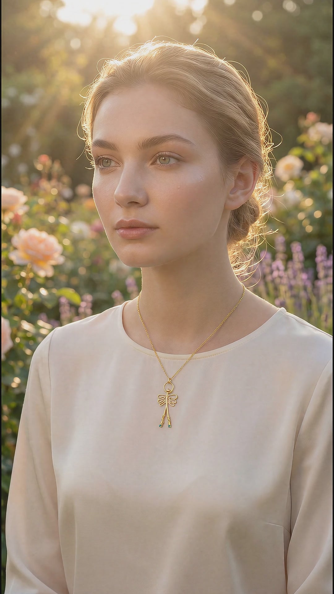 Colar pendente - "φυλακτό Άγγελος"