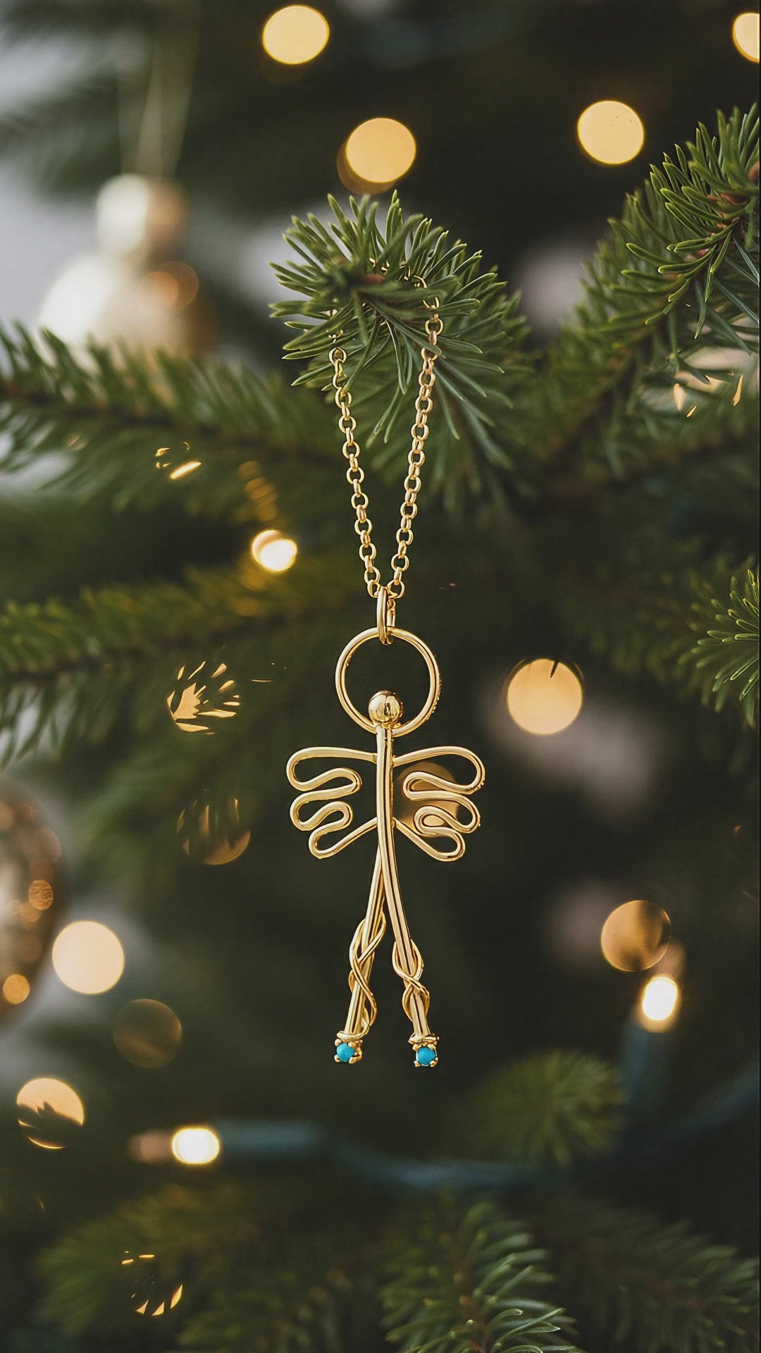 Colar pendente - "φυλακτό Άγγελος"