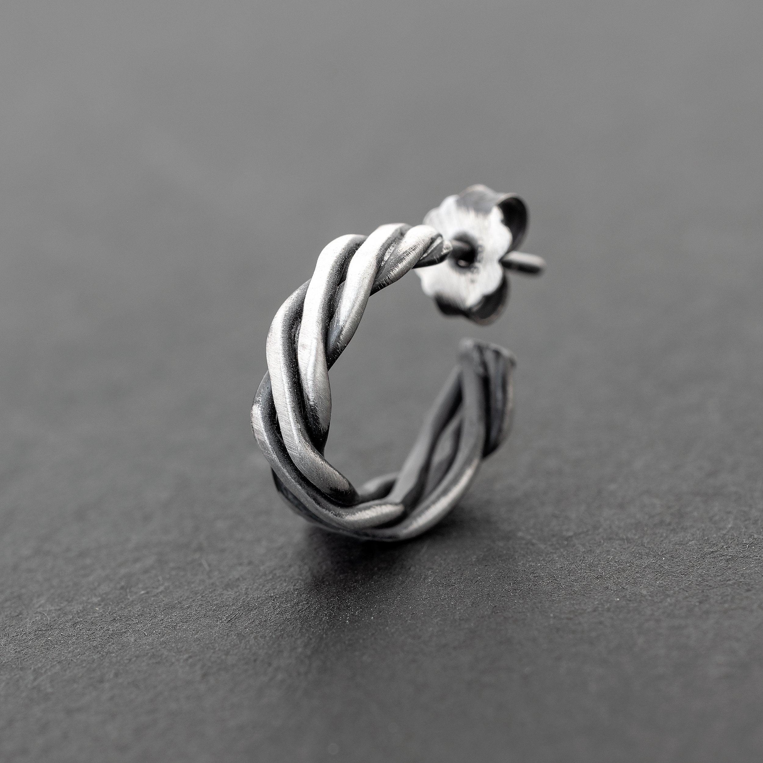 Anting pria cincin - Emmanuela - dibuat dengan tangan untuk Anda®