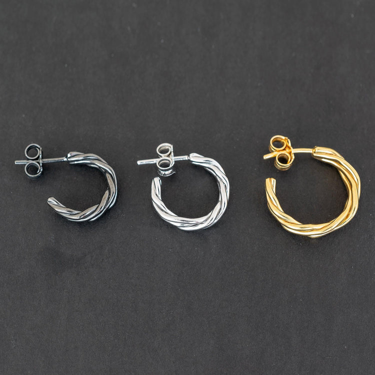 Anting pria cincin - Emmanuela - dibuat dengan tangan untuk Anda®