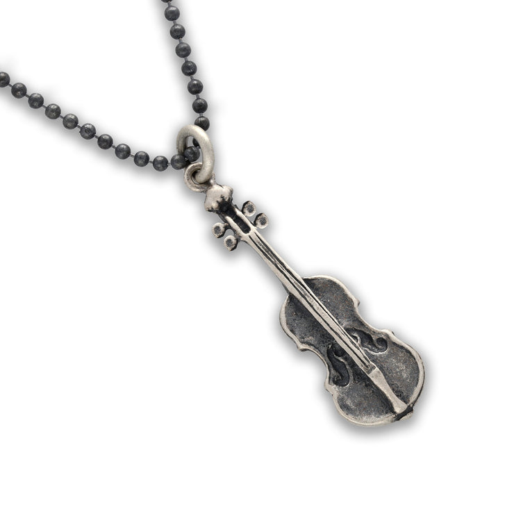 'Violin' necklace for men