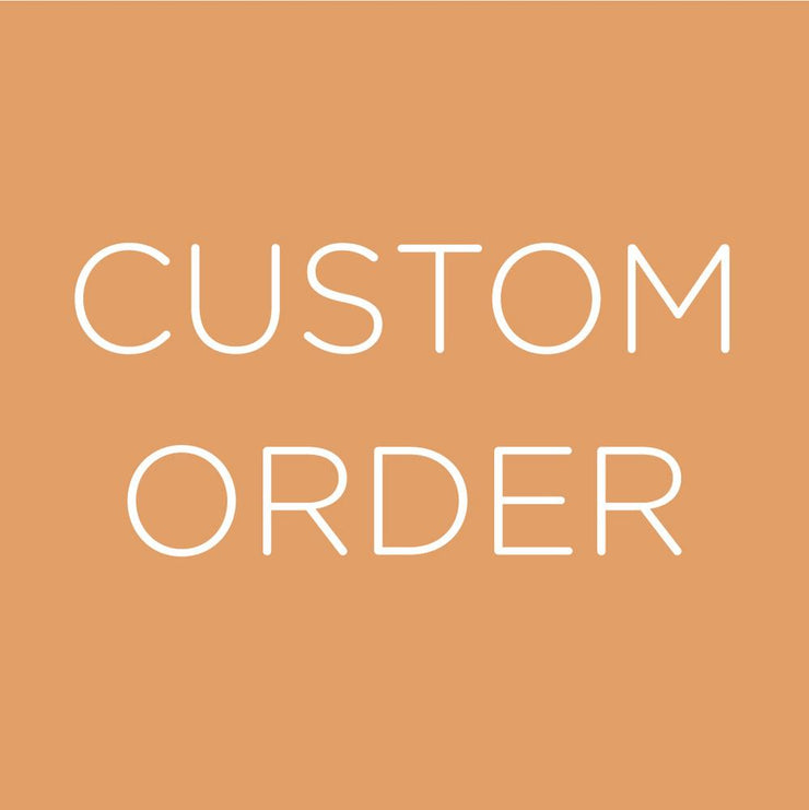 Custom order for Rabab - Pear Brooch