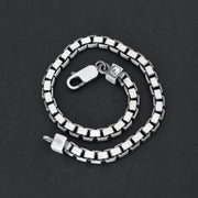 Handmade 925 sterling silver 'Cubes' bracelet for men Emmanuela - handcrafted for you