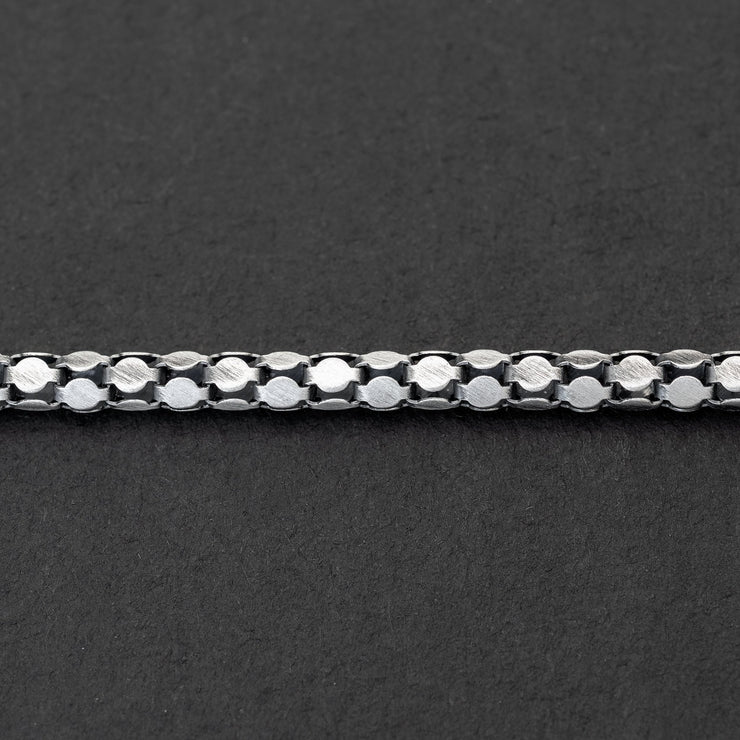 Handmade 925 sterling silver Dainty bracelet for men Emmanuela - handcrafted for you