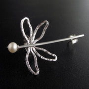 Handmade 925 sterling silver 'Dragonfly' ear cuff Emmanuela - handcrafted for you