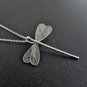 Handmade 925 sterling silver 'Dragonfly' pendant Emmanuela - handcrafted for you