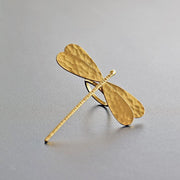 Handmade 925 sterling silver 'Dragonfly' ring Emmanuela - handcrafted for you