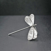 Chunky sterling silver dragonfly ring, insect jewelry by Emmanuela® 
