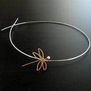 Handmade 925 sterling silver 'Dragonfly' wedding crowns Emmanuela - handcrafted for you
