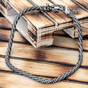 Sterling silver chain bracelet for men steampunk jewelry | Emmanuela®