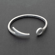 Handmade 925 sterling silver 'Harpoon' bracelet for men Emmanuela - handcrafted for you