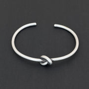 Handmade 925 sterling silver Knot bracelet for men Emmanuela - handcrafted for you