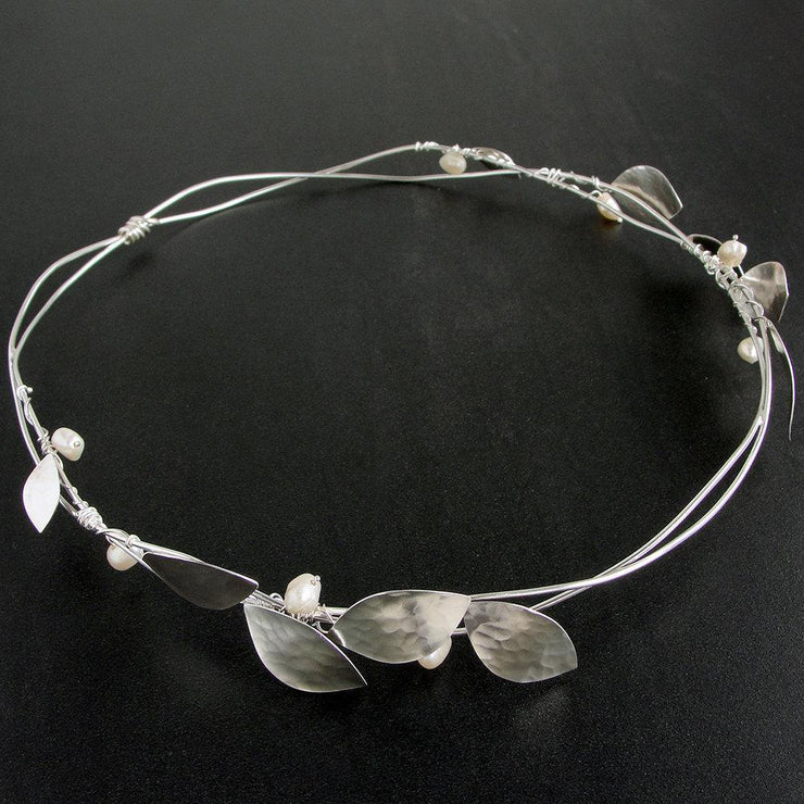 Handmade 925 sterling silver 'Lemon branch' wedding crowns Emmanuela - handcrafted for you