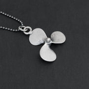 Handmade 925 sterling silver 'Propeller' necklace for men Emmanuela - handcrafted for you