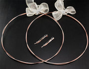Handmade 925 sterling silver Silver & copper wedding crowns Emmanuela - handcrafted for you
