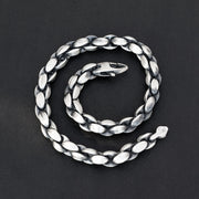 Handmade 925 sterling silver 'Snake' bracelet for men Emmanuela - handcrafted for you