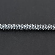 Handmade 925 sterling silver Steampunk bracelet for men Emmanuela - handcrafted for you