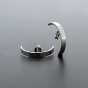 Handmade 925 sterling silver Suspender earrings Emmanuela - handcrafted for you