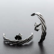 Handmade 925 sterling silver Suspender earrings Emmanuela - handcrafted for you
