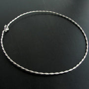 Handmade 925 sterling silver Twisted wires wedding crowns Emmanuela - handcrafted for you