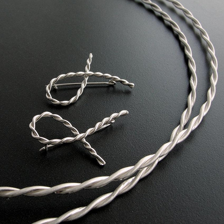 Handmade 925 sterling silver Twisted wires wedding crowns Emmanuela - handcrafted for you